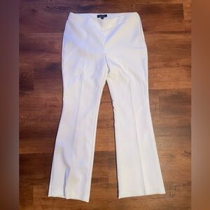 White Wide Leg Le Chateau Pants